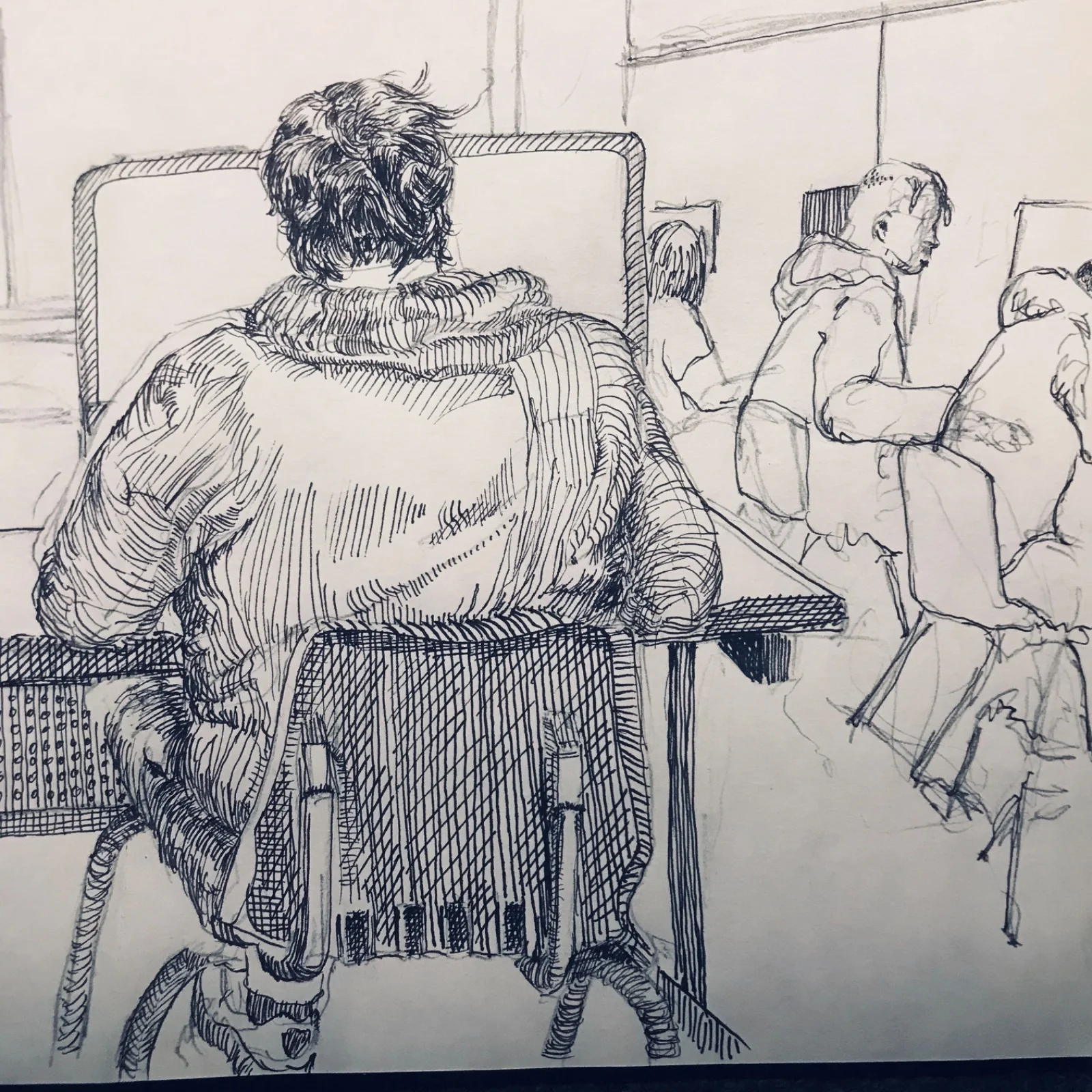 Pen drawing