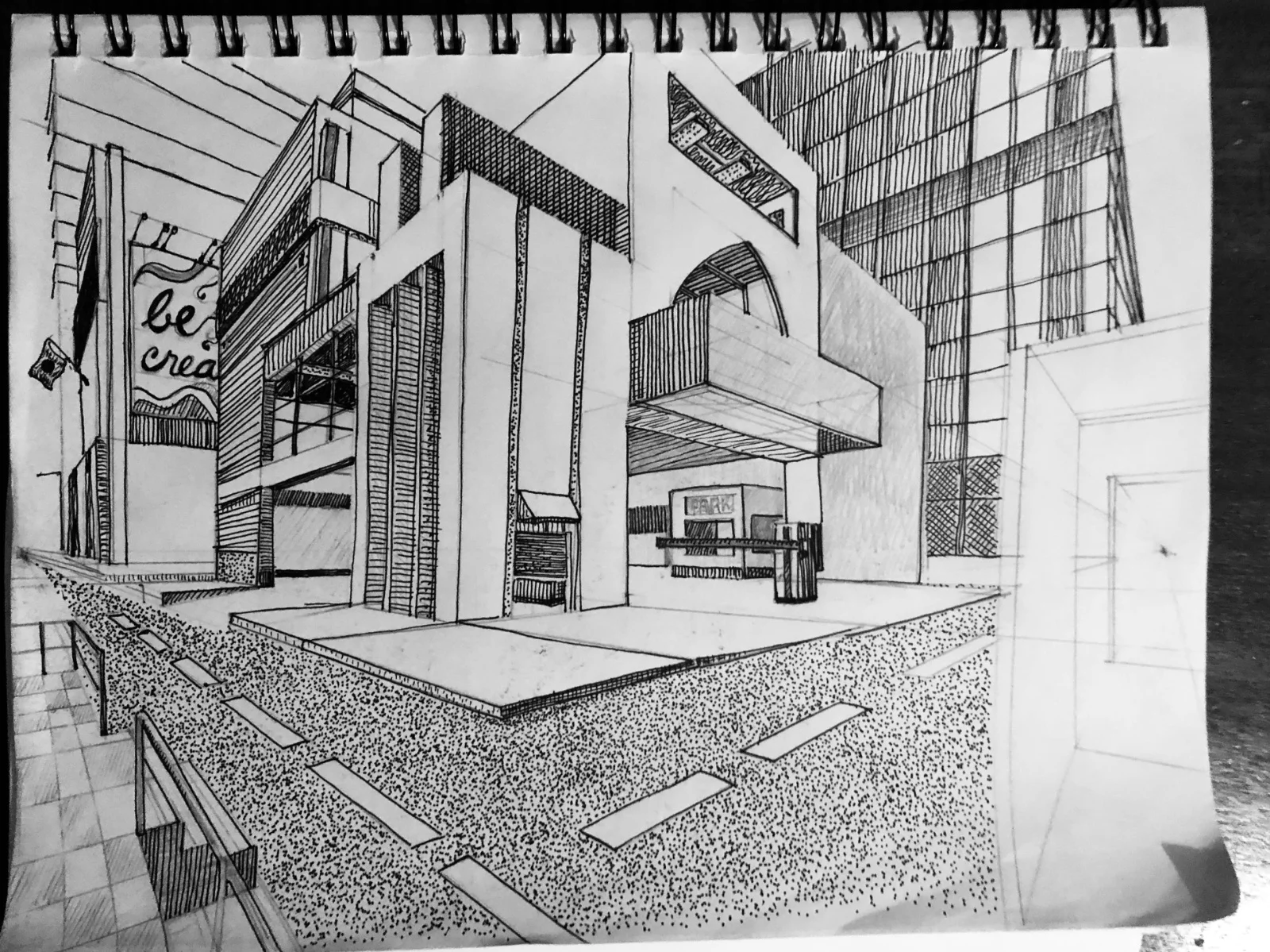Two Point Perspective Drawing