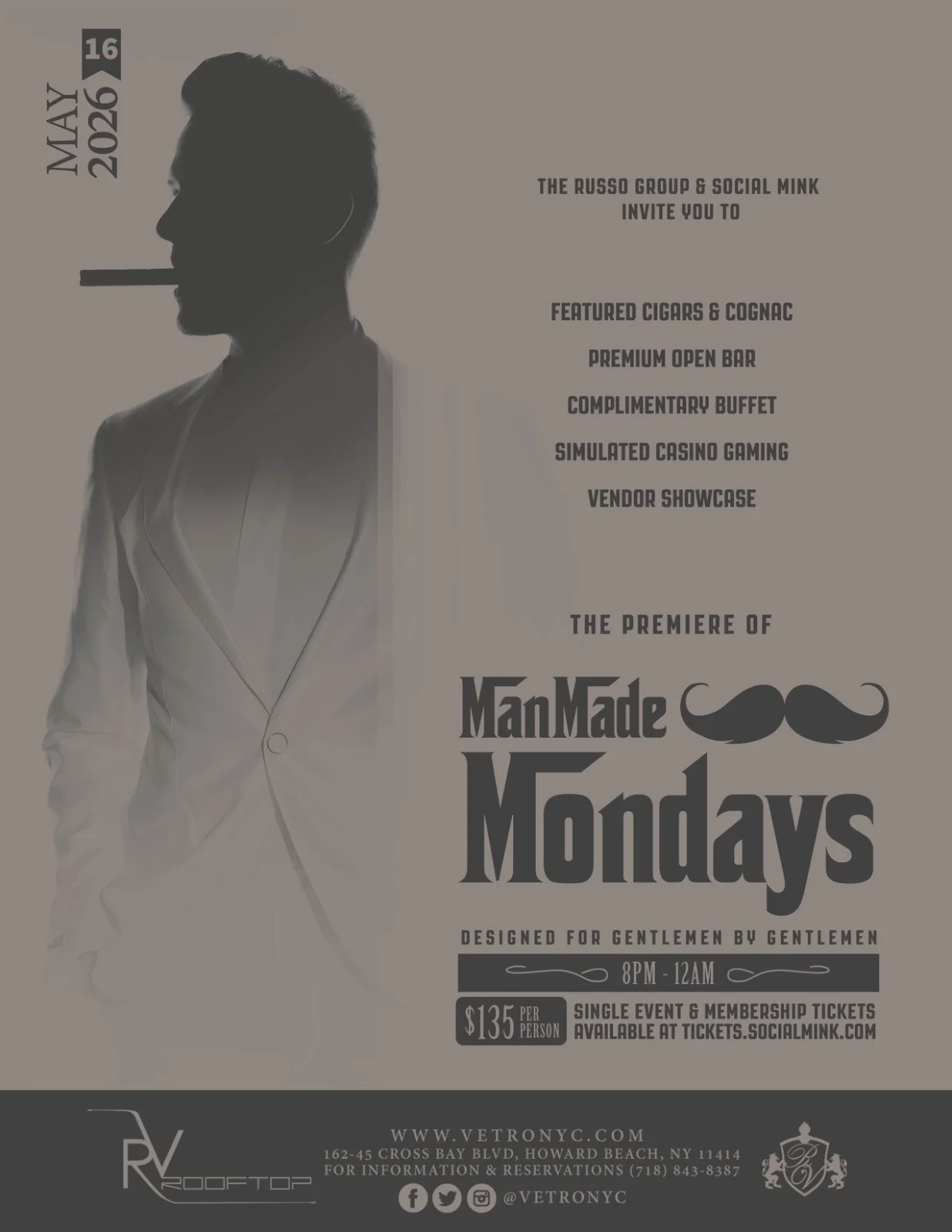 Event Flyer - Manmade Mondays